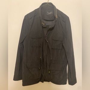 Black Patch-Pocket Anorak Jacket / Women’s M
